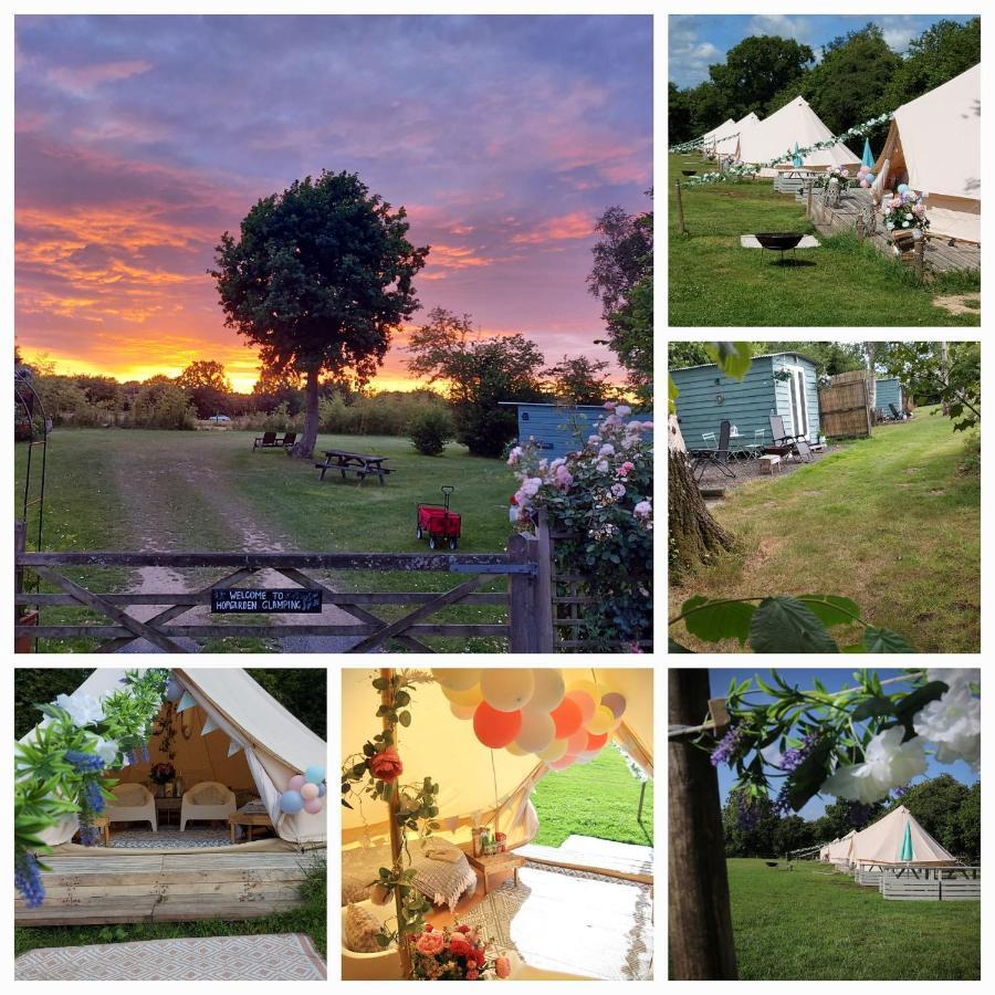 Hopgarden Glamping Luxury Shepherds Huts Wadhurst Eksteriør billede